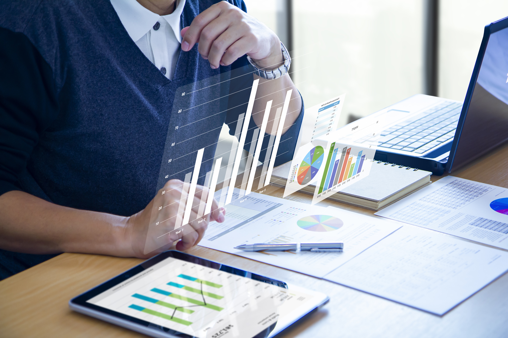 business-man-expanding-futuristic-virtual-screen-modern-tablet business-man-expanding-futuristic-virtual-screen-modern-tablet